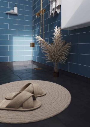 DUSTY BLUE METRO BRICK 6274-M74